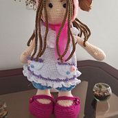 Mi proyecto del curso: Elaboración de muñecas amigurumi románticas Ein Projekt aus dem Bereich Amigurumi, H, werk, Crochet, Weben, Textildesign und Spielzeugdesign von lumes4 - 23.10.2024