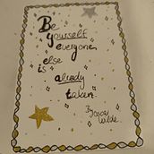 Mein Abschlussprojekt für den Kurs: Kreative Doodles und Handlettering für Anfänger. Drawing, H, Lettering, Traditional illustration, and Lettering project by l_lynx - 10.23.2024