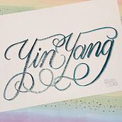 Mi proyecto del curso: Fundamentos de las florituras en la caligrafía inglesa. Calligraph, H, Lettering, and Lettering project by Yamila Acosta - 10.23.2024