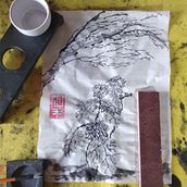 Mi proyecto del curso: Introducción a la pintura sumi-e. Un progetto di Disegno, Illustrazione tradizionale, Illustrazione con inchiostro, Belle arti e Pittura di Andrea Izaguirre - 24.10.2024