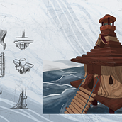 Mi proyecto del curso: Diseño de concept art y worldbuilding. Concept Art, Digital Drawing, Digital Illustration, and Digital Painting project by Pe - 10.24.2024