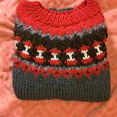 Mi proyecto del curso: Diseño y tejido de punto con la técnica jacquard. Accessor, Design, Fiber Arts, Knitting, and Textile Design project by sakottomitav - 05.03.2024