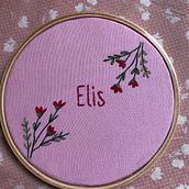 Meu projeto do curso: Técnicas básicas para bordado de letras. Embroider, and Textile Design project by julianacostatt - 10.24.2024