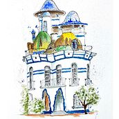 Mi proyecto del curso: Dibujo arquitectónico expresivo con marcadores de colores. Architectural Illustration, Drawing, Ink Illustration, Sketchbook, and Sketching project by isidorojose - 10.26.2024