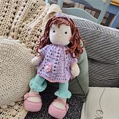 Mi proyecto del curso: Elaboración de muñecas amigurumi románticas. Un projet de Amigurumi, Artisanat, Crochet, Art textile, Design textile , et Conception de jouets de Silvina Porpatto - 27.10.2024