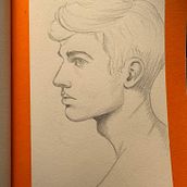 My project for course: Portrait Sketchbooking: Explore the Human Face. Artistic Drawing, Drawing, Portrait Drawing, Sketchbook, and Sketching project by Alma Danielson - 10.27.2024