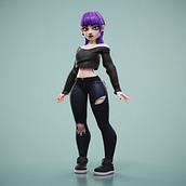 My project for course: ZBrush: Modeling of a Stylized Character. 3D, 3D Character Design, 3D Modeling, and Character Design project by hilgent - 10.27.2024