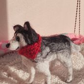Mi proyecto del curso: Creación de animales con needle felting Ein Projekt aus dem Bereich H, werk, Spielzeugdesign, Weben, Nadelfilzen und Textildesign von Andrea Triana Monroy - 27.10.2024