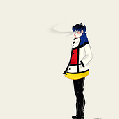 Dio y Shiffy (proyecto Webtoon Canvas) Ein Projekt aus dem Bereich Digitale Illustration, Comic und Design von Figuren von Valentina Moreno - 28.07.2023