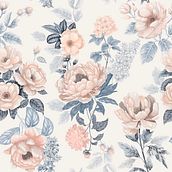 Floral Pattern. Een project van  Ontwerp van tina_gorkic - 28.10.2024