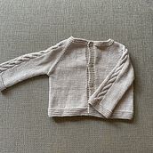 Meu projeto do curso: Tricô para roupas infantis com raglan top-down Ein Projekt aus dem Bereich Stricken von Leonor Silva - 28.10.2024