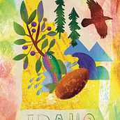 My project for course: Analog-Style Digital Illustration with Procreate. Un progetto di Illustrazione digitale e Illustrazione tradizionale di anat30baron - 28.10.2024