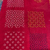 My project for course: Upcycling with Sashiko-Inspired Embroidery. Artesanato, Bordado, Atenção plena, e Meditação projeto de Denise - 29.10.2024