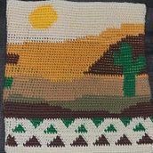 ALMOHADON NORTEÑO Ein Projekt aus dem Bereich Crochet, Erweiterungsentwicklung, DIY, Musterdesign, Weben und Textildesign von ADRIANA REY - 29.10.2024