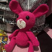 Meu projeto do curso: Amigurumi de animais com crochê. Amigurumi, Crochet, DIY, Fiber Arts, Textile Design, To, and Design project by Raianne Vieira Rodrigues - 10.29.2024