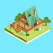 Progetto di sensibilizazzione sul riscaldamento globale. Ilustração digital, Concept Art, e Design projeto de Gabriele Bertin - 05.06.2024