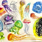 Mon projet du cours : Techniques d’illustration pour débloquer votre créativité Ein Projekt aus dem Bereich Bildende Künste, Design, Traditionelle Illustration, Malerei, Kreativität, Kreativität mit Kindern und Sketchbook von scarolang - 30.10.2024