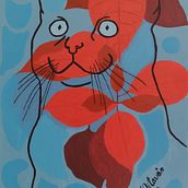 Coleção Gatos. Fine Arts project by Cláudia Oitavén - 10.30.2024