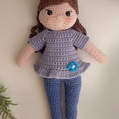 Mi proyecto del curso: Amigurumi: diseño de ropa, pelo y complementos. Arts, Crafts, Crochet, To, Design, Fiber Arts, Amigurumi, and Textile Design project by karla14_alfaro - 10.29.2024