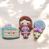 Mi proyecto del curso: Decoración de galletas con royal icing para principiantes. Baking, Edible Art & Icing project by Laura Espitia - 10.31.2024