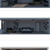 Reforma de habitación para un adolescente. Interior Architecture, 3D Design, Interior Design, Interior Decoration, and 3D Modeling project by Isabel Vázquez Seoane - 11.01.2024