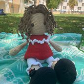 Mi proyecto del curso: Elaboración de muñecas amigurumi románticas Ein Projekt aus dem Bereich Amigurumi, H, werk, Crochet, Weben, Textildesign und Spielzeugdesign von Eliana Hernandez - 28.07.2024
