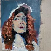 My project for course: Contemporary Oil Portraiture. Artes plásticas, Ilustração tradicional, Pintura a óleo, e Pintura projeto de k_siemiacka - 05.11.2024