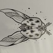 Blackwork com fine line. Tattoo Design project by adrianodgr - 11.05.2024