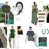 My project for course: Fashion Lookbook: Design Croquis in Adobe Illustrator. Digital Illustration, Fashion Design, Graphic Design, Traditional illustration, Vector Illustration, and Fashion Illustration	 project by Dima Fetich - 11.04.2024