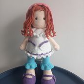 My project for course: Design and Crochet Romantic-Style Amigurumi Ein Projekt aus dem Bereich Amigurumi, H, werk, Crochet, Weben, Textildesign und Spielzeugdesign von daani_caballeri - 05.11.2024