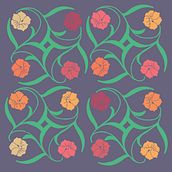 My project for course: Fundamentals of Pattern Design. Design, Graphic Design, Traditional illustration, and Pattern Design project by Cher Cowan - 11.05.2024