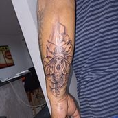 Mi proyecto del curso: Técnicas de tatuaje blackwork con línea fina. Tattoo Design project by alexissanchezm97 - 11.06.2024