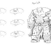 Creación de personaje. Character Design, Traditional illustration, Comic, and Manga project by Guillermo Benítez - 10.05.2024