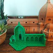 Cross section model of the Florence Cathedral. 3D Modeling project by Logan Robinson - 11.07.2024
