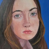 My project for course: Portrait Painting with Oil: Explore Light and Shade . Arte plastice, Pictura și Pictură în ulei de Marie Nørgaard - 11.07.2024