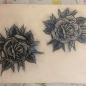 My project for course: Tattoo for Beginners. Tattoo Design project by Alexandra Andrea Somesan - 10.27.2024