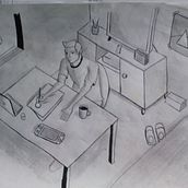 Meu projeto do curso: Fundamentos do desenho de pessoas a partir da imaginação. Fine Arts, Sketching, Drawing, Pencil Drawing, Figure Drawing, Artistic Drawing, and Traditional illustration project by Matheus Souza - 11.07.2024