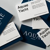Aquae Yacht Ein Projekt aus dem Bereich Design, Werbung, Br, ing und Identität, Grafikdesign und Verpackung von cardor879 - 07.11.2024