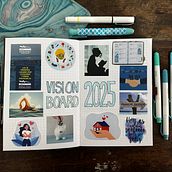 Bullet Journal. Conecta con tu lado creativo y organiza tus días en un solo espacio.. Arts, Crafts, DIY, H, Lettering, Traditional illustration, Lettering, Management, and Productivit project by Karla Ixchel Sanchez Covarrubias - 11.07.2024