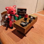 Mi proyecto del curso: creación de personajes con lana y aguja. Artesanato, Design de brinquedos, Feltragem com agulha, e Design têxtil projeto de Pamela Caceres - 04.11.2024