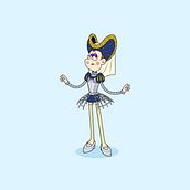 Mi proyecto del curso: Diseño de personajes retro para animación Ein Projekt aus dem Bereich Animation, 2-D-Animation und Design von 3-D-Figuren von Darío Andrés Romero - 08.11.2024