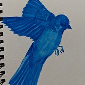 Mi proyecto del curso: Técnicas experimentales de acuarela para principiantes. Traditional illustration, Watercolor Painting, Fine Arts, and Naturalistic Illustration project by trancepink3 - 11.09.2024