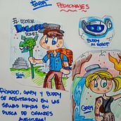 Mi proyecto del curso: Ilustración y diseño de personajes para cuentos infantiles. Character Design, Children's Illustration, Traditional illustration, and Narrative project by Fabricio M. López - 11.10.2024