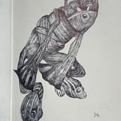 My project for course: Sketchbook Illustration with Pen: Embracing Mistakes. Drawing, Ink Illustration, Sketchbook, and Sketching project by dgabe24 - 11.09.2024