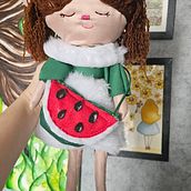 Meu projeto do curso: Bonecas de pano: design, costura e criação de conteúdo. Arts, Crafts, Instagram Photograph, Mobile Photograph, Patternmaking, Dressmaking, Product Photograph, Sewing, Social Media, To, and Design project by Jaqueline Santana - 11.10.2024