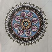 Cielo stellato Ein Projekt aus dem Bereich Traditionelle Illustration von minu7421 - 10.11.2024