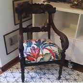 Il mio progetto del corso: Restauro e tappezzeria di sedie. Arts, Crafts, Woodworking, Interior Design, Furniture Design, Making, DIY, Upc, and cling project by Ilaria Oliva - 11.11.2024