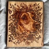 Pert Portrait - Sheila. Fine Arts, Woodworking, and Portrait Drawing project by Hannah Veiga - 11.11.2024