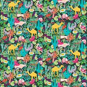 My project for course: Digital Pattern Illustration Inspired by Flora and Fauna. Botanical Illustration, Digital Illustration, Drawing, Traditional illustration, and Pattern Design project by meekeetza - 11.11.2024