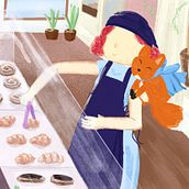 My project for course: Children’s Illustration with Procreate: Paint Magical Scenes. Een project van Kinderillustratie, Digitale illustratie,  Digitaal schilderij y Prentenboeken van Maryam Alkhaldi - 10.11.2024